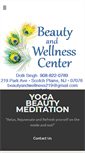 Mobile Screenshot of beautyandwellnesscenter.us